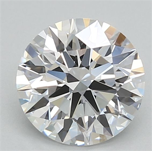 Picture of Lab Grown Diamond 1.02 Carats, Round with Ideal Cut, D Color, VVS2 Clarity and Certified by IGI