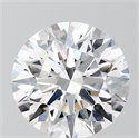 Lab Grown Diamond 2.27 Carats, Round with Ideal Cut, E Color, VVS2 Clarity and Certified by IGI