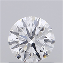Del inventario de diamantes de laboratorio, 0.73 quilates, Redondo , Color D, claridad VVS2 y certificado IGI