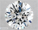 Natural Diamond 0.50 Carats, Round with Excellent Cut, E Color, SI1 Clarity and Certified by GIA