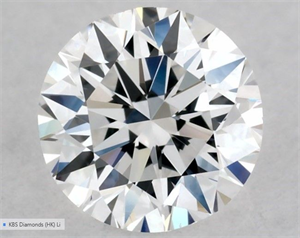 Picture of Natural Diamond 0.50 Carats, Round with Excellent Cut, E Color, SI1 Clarity and Certified by GIA