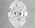 Natural Diamond 2.01 Carats, Oval with  Cut, E Color, VS1 Clarity and Certified by GIA