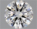 Diamante Natural 1.07 quilates, Redondo , Color F, claridad VVS1 y certificado GIA