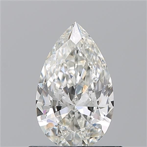 Picture of Natural Diamond 0.70 Carats, Pear with  Cut, I Color, VS2 Clarity and Certified by GIA