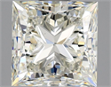 Natural Diamond 1.01 Carats, Princess with  Cut, L Color, VS2 Clarity and Certified by GIA