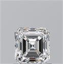 Diamante Natural 1.01 quilates, Asscher , Color F, claridad VS2 y certificado GIA