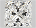 Natural Diamond 0.90 Carats, Princess with  Cut, G Color, VS1 Clarity and Certified by GIA