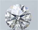 Natural Diamond 0.90 Carats, Round with Very Good Cut, I Color, VVS2 Clarity and Certified by GIA