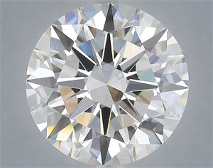 Picture of Lab Grown Diamond 6.02 Carats, Round with Excellent Cut, E Color, VVS2 Clarity and Certified by IGI