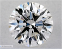 Diamante Natural 0.57 quilates, Redondo , Color G, claridad VVS2 y certificado GIA