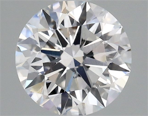 Picture of Lab Grown Diamond 1.05 Carats, Round with Excellent Cut, D Color, VS1 Clarity and Certified by IGI