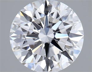 Picture of Lab Grown Diamond 1.09 Carats, Round with Ideal Cut, D Color, VVS2 Clarity and Certified by IGI