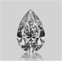 Diamante Natural 0.60 quilates, De pera , Color F, claridad SI1 y certificado GIA