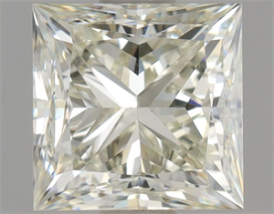 Picture of Natural Diamond 1.00 Carats, Princess with  Cut, J Color, VS1 Clarity and Certified by IGI