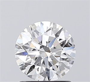 Picture of Lab Grown Diamond 1.02 Carats, Round with Ideal Cut, D Color, VVS2 Clarity and Certified by IGI