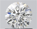 Diamante Natural 0.72 quilates, Redondo , Color E, claridad SI1 y certificado GIA