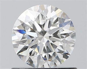 Foto Diamante Natural 0.72 quilates, Redondo , Color E, claridad SI1 y certificado GIA de