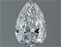 Diamante Natural 0.50 quilates, De pera , Color G, claridad SI1 y certificado GIA