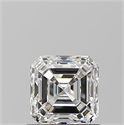 Diamante Natural 0.91 quilates, Asscher , Color F, claridad VVS2 y certificado GIA