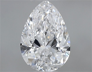 Picture of Natural Diamond 0.50 Carats, Pear with  Cut, D Color, VS1 Clarity and Certified by GIA