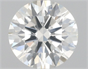 Natural Diamond 0.70 Carats, Round with Excellent Cut, J Color, VS2 Clarity and Certified by GIA