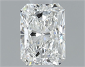 Natural Diamond 0.50 Carats, Radiant with  Cut, H Color, VS1 Clarity and Certified by GIA
