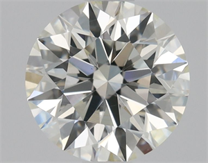 Picture of Natural Diamond 0.80 Carats, Round with Excellent Cut, J Color, VS1 Clarity and Certified by GIA