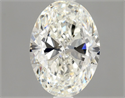 Natural Diamond 1.40 Carats, Oval with  Cut, I Color, VS1 Clarity and Certified by GIA