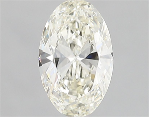 Foto Diamante Natural 1.01 quilates, Ovalado , Color K, claridad SI1 y certificado GIA de