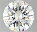 Natural Diamond 2.28 Carats, Round with Excellent Cut, I Color, VVS1 Clarity and Certified by IGI