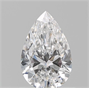 Natural Diamond 0.70 Carats, Pear with  Cut, D Color, VS1 Clarity and Certified by GIA