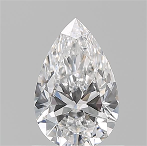 Picture of Natural Diamond 0.70 Carats, Pear with  Cut, D Color, VS1 Clarity and Certified by GIA
