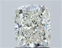 Diamante Natural 1.51 quilates, Del cojín , Color J, claridad VS1 y certificado GIA
