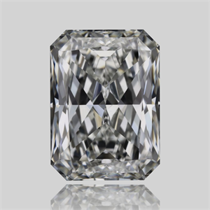 Foto Diamante Natural 1.58 quilates, Radiante , Color H, claridad VVS2 y certificado GIA de
