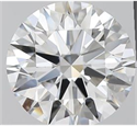 Natural Diamond 3.02 Carats, Round with Excellent Cut, F Color, VS2 Clarity and Certified by GIA