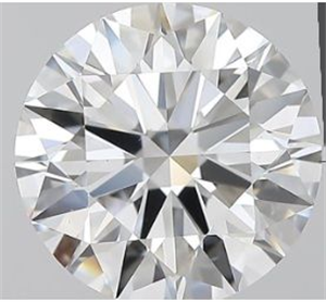 Picture of Natural Diamond 3.02 Carats, Round with Excellent Cut, F Color, VS2 Clarity and Certified by GIA