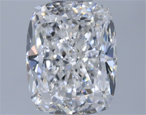 Foto Diamante Natural 0.70 quilates, Del cojín , Color E, claridad VS2 y certificado GIA de