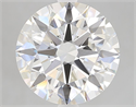 Lab Grown Diamond 4.52 Carats, Round with Ideal Cut, F Color, VS1 Clarity and Certified by IGI
