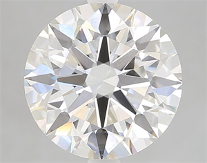 Picture of Lab Grown Diamond 4.52 Carats, Round with Ideal Cut, F Color, VS1 Clarity and Certified by IGI