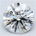 Diamante Natural 3.51 quilates, Redondo , Color I, claridad VS2 y certificado GIA