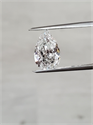 Natural Diamond 3.01 Carats, Pear with  Cut, H Color, SI1 Clarity and Certified by GIA