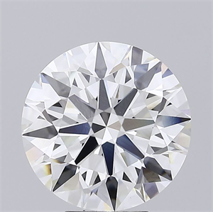 Picture of Lab Grown Diamond 5.06 Carats, Round with Ideal Cut, E Color, VVS1 Clarity and Certified by IGI