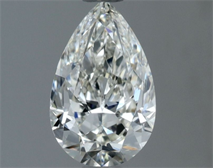 Picture of Natural Diamond 1.00 Carats, Pear with  Cut, H Color, VVS2 Clarity and Certified by IGI