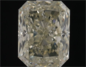 Diamante Natural 0.91 quilates, Radiante , Color L, claridad SI2 y certificado HRD