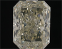 Natural Diamond 0.91 Carats, Radiant with  Cut, L Color, SI2 Clarity and Certified by HRD