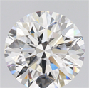 Natural Diamond 5.04 Carats, Round with Excellent Cut, F Color, SI1 Clarity and Certified by GIA