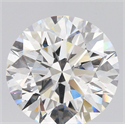Natural Diamond 5.04 Carats, Round with Excellent Cut, F Color, SI1 Clarity and Certified by GIA