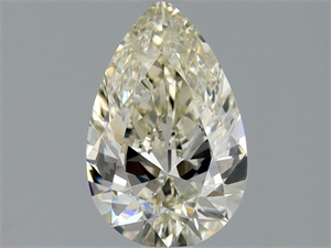 Picture of Natural Diamond 1.00 Carats, Pear with  Cut, K Color, VVS2 Clarity and Certified by GIA
