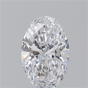Picture of Natural Diamond 0.70 Carats, Oval with  Cut, D Color, VVS1 Clarity and Certified by GIA