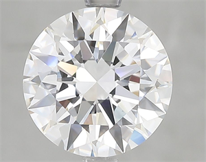 Picture of Lab Grown Diamond 3.08 Carats, Round with Ideal Cut, E Color, VVS2 Clarity and Certified by IGI